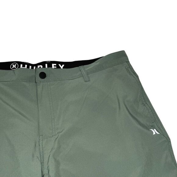 Hurley green hybrid walking shorts size 40 - Picture 4 of 11